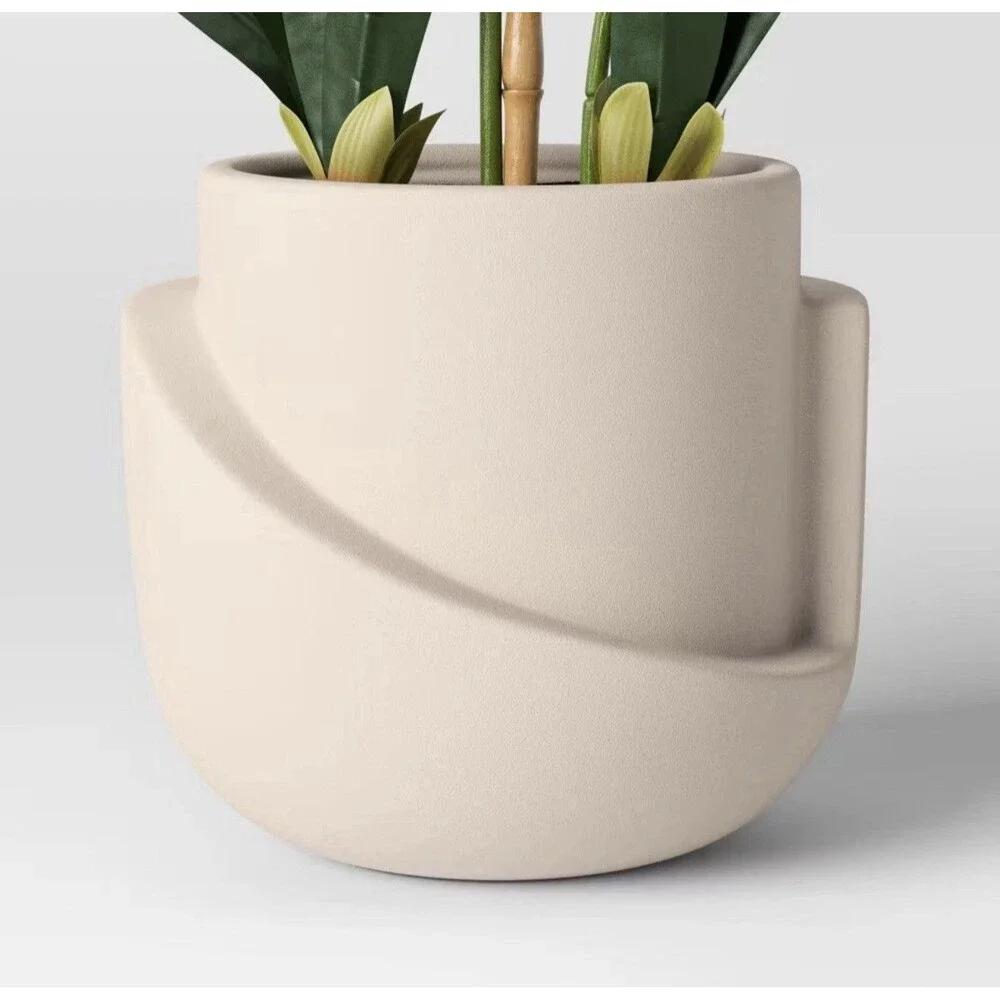 Luxe Orchid in Geometric Pot - Threshold™ Artificial Plant Décor NEW